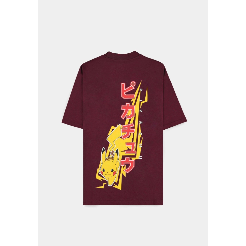 Pokémon - Pikachu Unisexe Tshirt - Rouge
